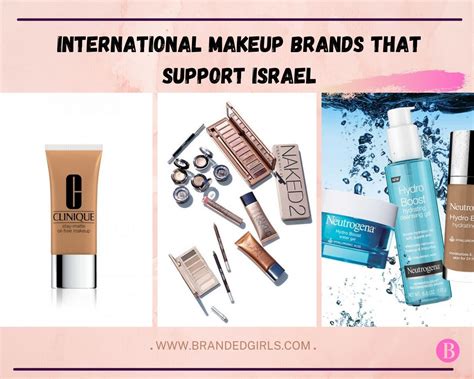 19 International Makeup Brands that Support Israel in 2024 .